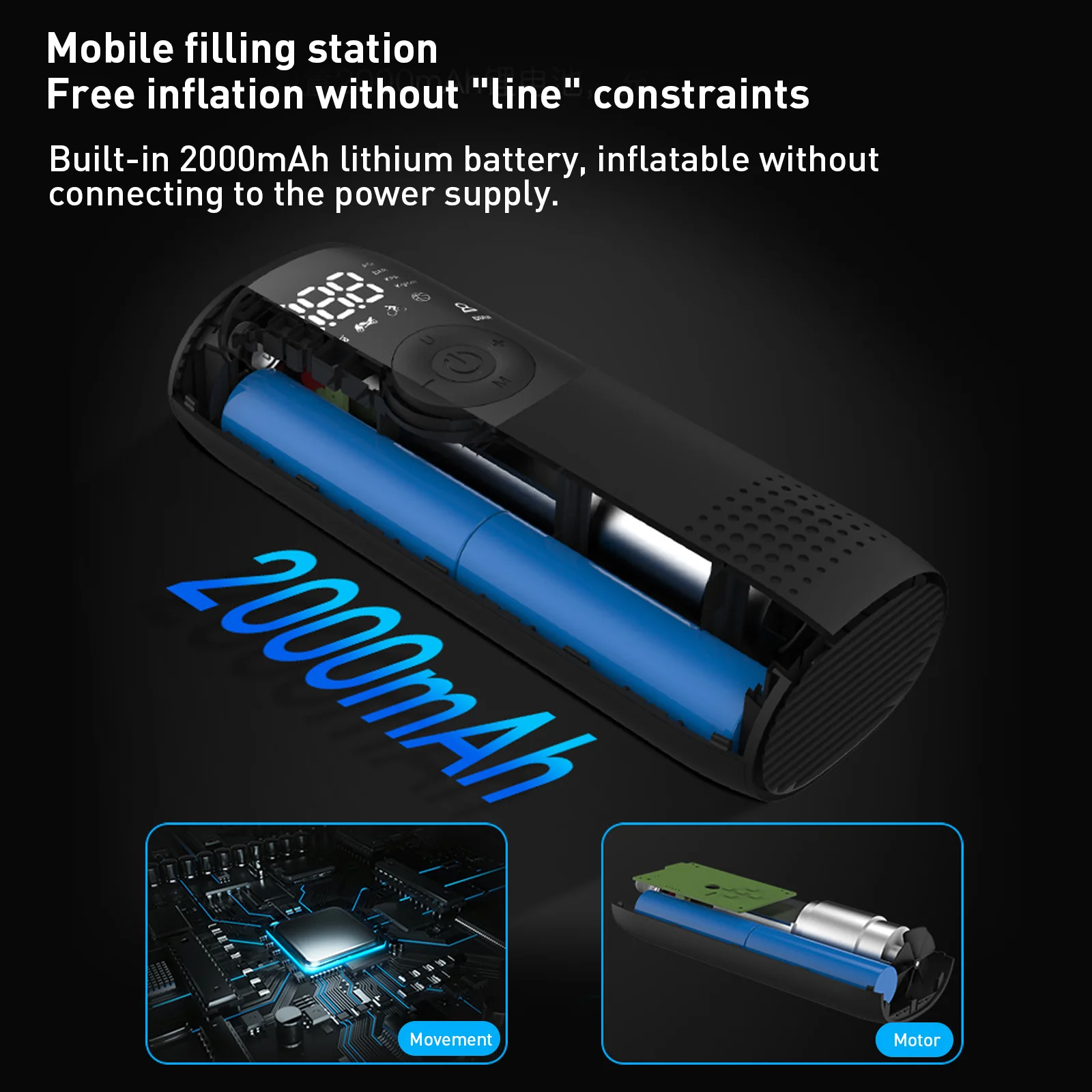 Hiboy Electric Tire Inflator - Image 3