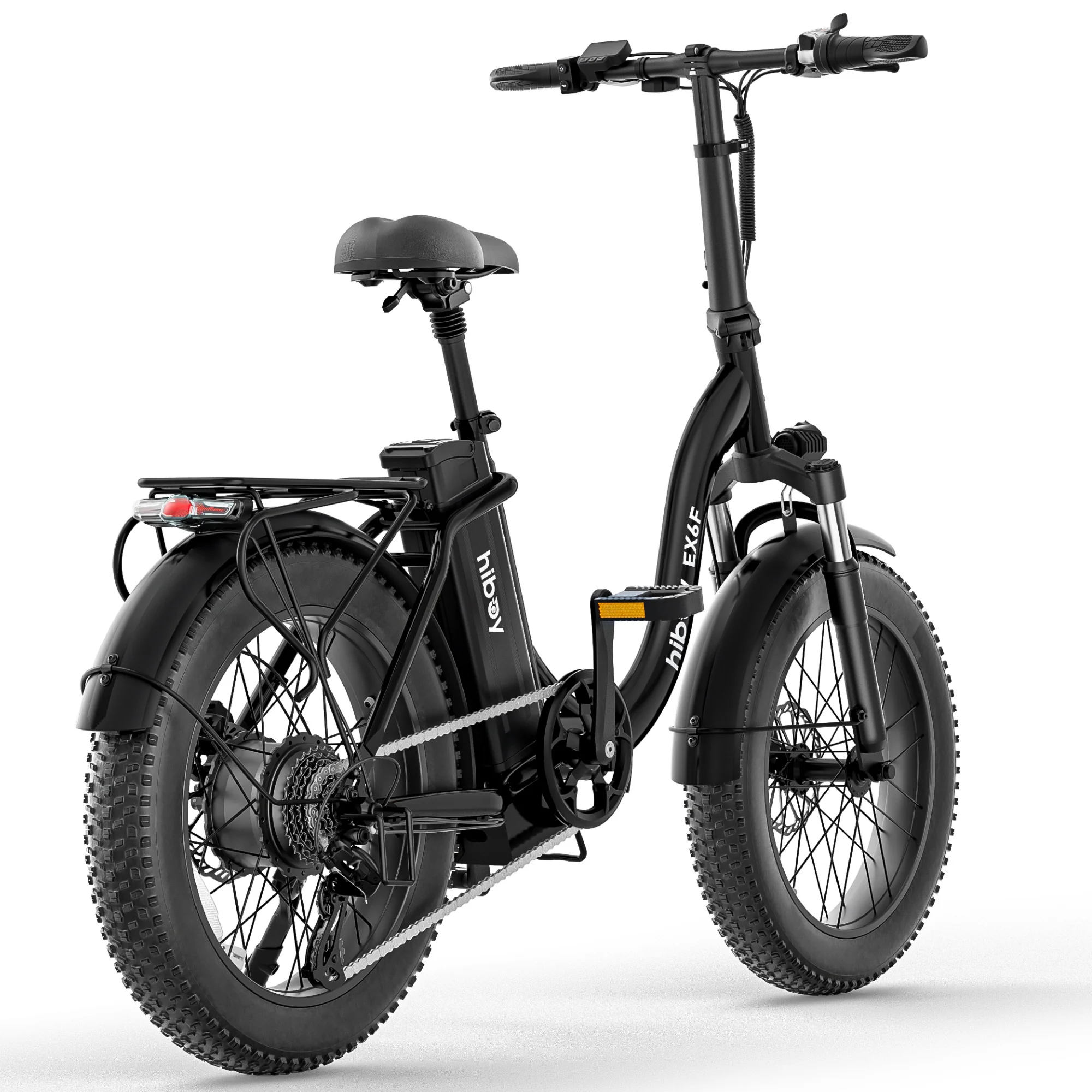 Hiboy EX6F Folding Fat Tire Electric Bike - Image 4