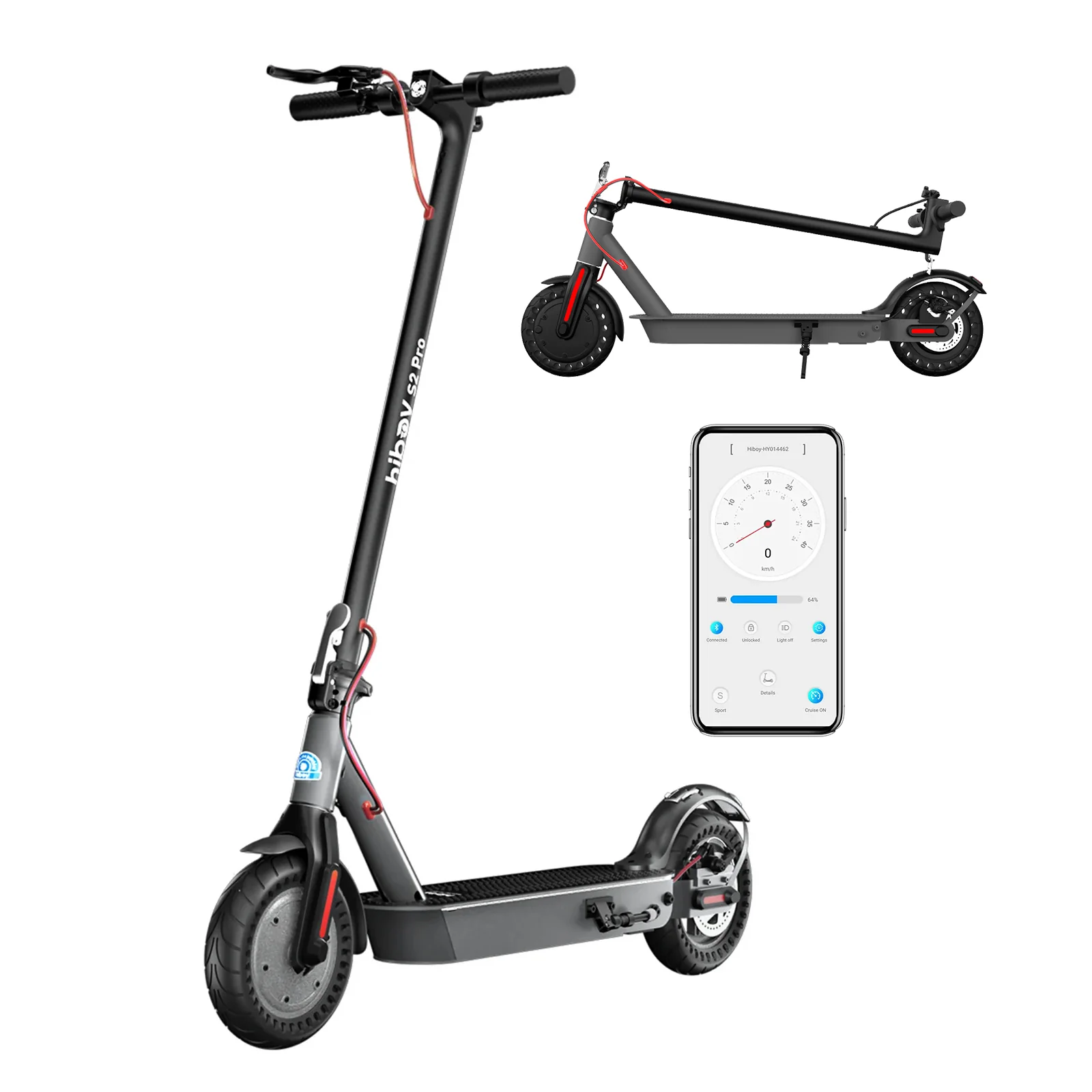Hiboy S2 Pro Electric Scooter for City Commuter - Image 13