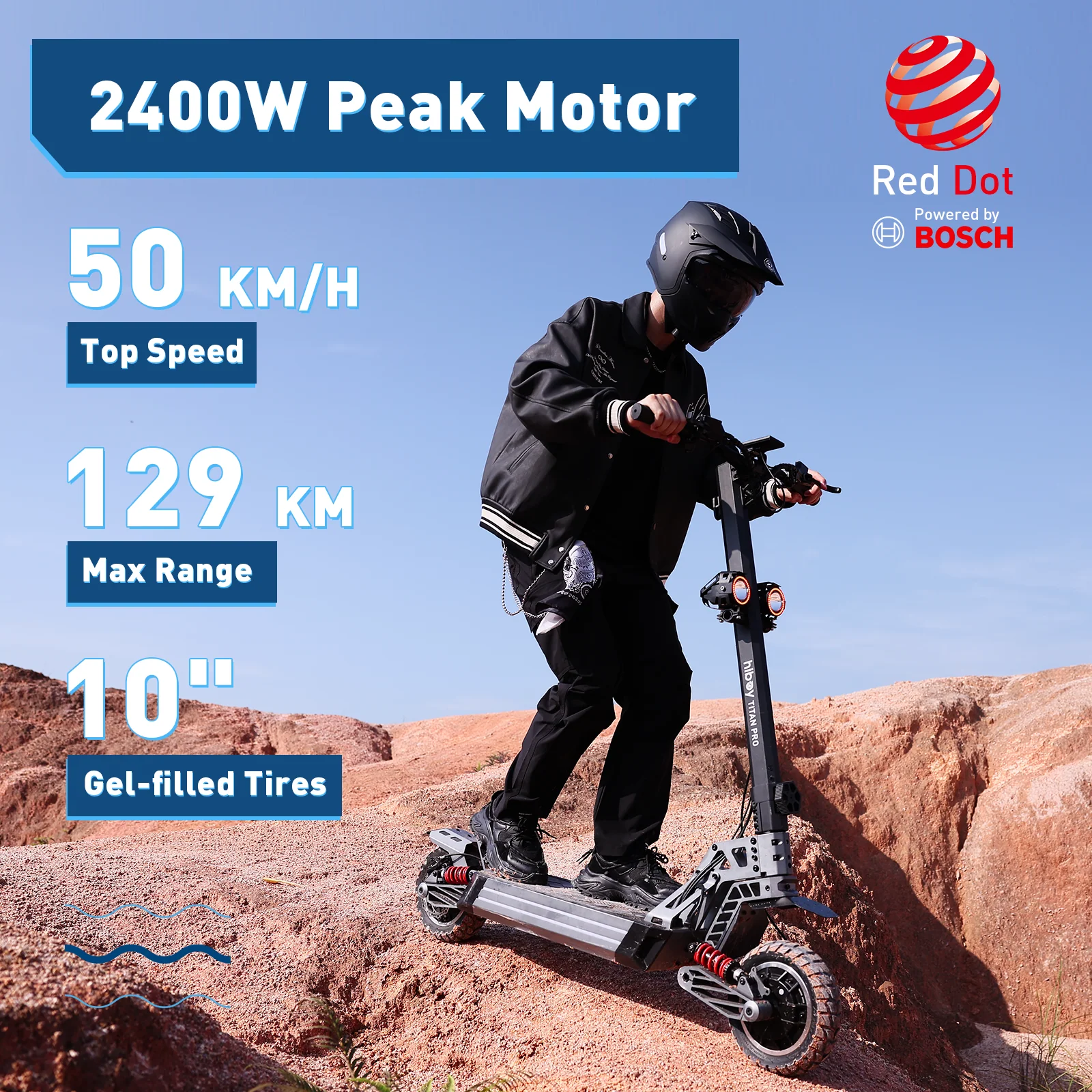 Hiboy TITAN PRO Electric Scooter - Image 3